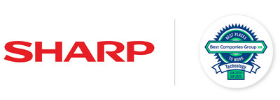 Sharp Electronics Corporation named as one of the 2024 Best Places to Work in Technology by the Best Companies Group.