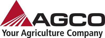 AGCO Red and Black Logo; Your Agriculture Company