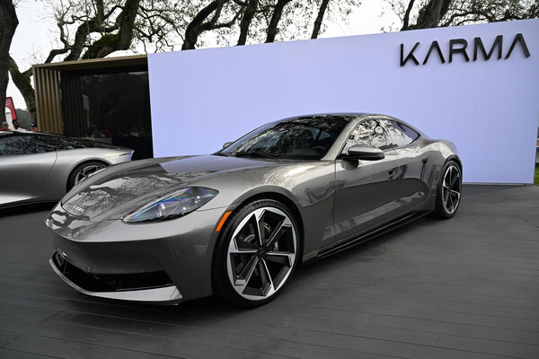 The Gyesera, Karma Automotive's first full-electric vehicle.