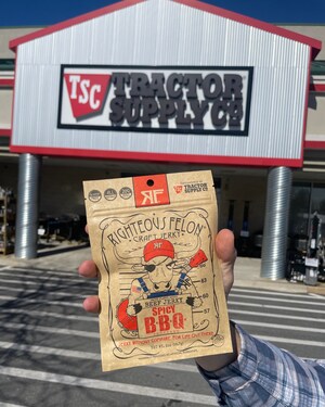 Righteous Felon Craft Jerky Collaborates With Tractor Supply to Offer an Exclusive Flavor of Top-Sourced Beef Jerky