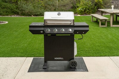 Nexgrill’s new 4-Burner Propane Gas Grill was redesigned with stainless steel features for durability and efficiency.