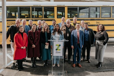 Today, Heather Boushey, the Chief Economist for the Invest in America Cabinet at the White House, met with executives and staff at Z?m, the leader in modern student transportation.