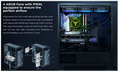 YEYIAN GAMING Introduces the PHOENIX A Next-Level High-Performance ATX Mid-Tower PC Case and GeForce RTX 4000 Super-Powered Gaming PCs Lineup_banner5