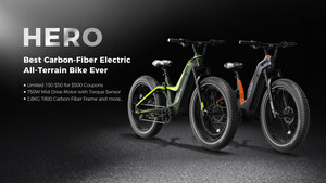 Hero Carbon Fiber E-bike -- Upcoming Release Soon