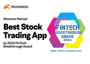 Moomoo Wins "Best Stock Trading App" Award in 2024 FinTech Breakthrough Awards Program