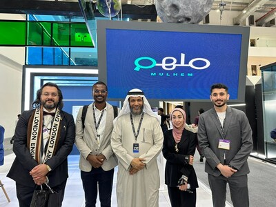 A part of the Watad Energy & Communications team at LEAP 2024
