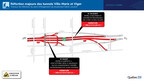 Réfection majeure des tunnels Ville-Marie et Viger - Fermeture complète de la route 136 durant la fin de semaine du 8 mars 2024