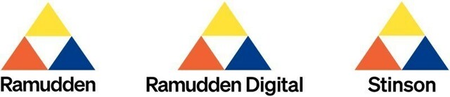 Ramudden Canada, Ramudden Digital & Stinson logos (CNW Group/Ramudden Canada Inc.)