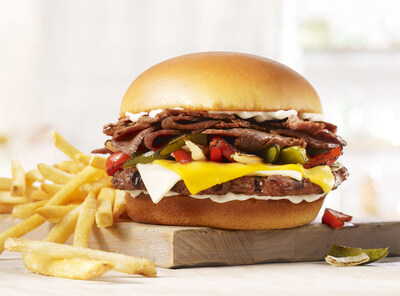 Philly Cheesesteak Angus Burger (PRNewsfoto/CKE Restaurants Holdings, Inc.)