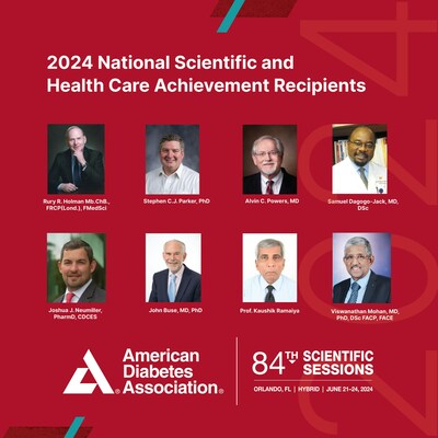 2024 National Scientific and Health Care Achievement Award recipients.