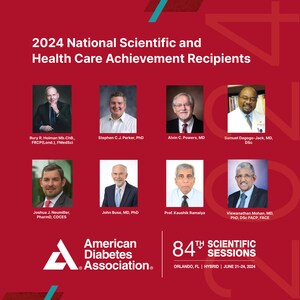 The American Diabetes Association Announces the 2024 National Scientific and Health Care Achievement Award Winners