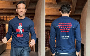 Terry Fox Foundation teams up with Ryan Reynolds to launch limited-edition shirt in support of 44th annual Terry Fox Run