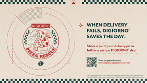 GET REWARDED FOR DELIVERY AND CARRY-OUT PIZZA MISHAPS WITH THE DIGIORNO® PIZZA RESCUE PROGRAM