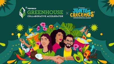 PepsiCo launches the second year of its Greenhouse Accelerator Program: Juntos Crecemos Edition to elevate eight high-potential Hispanic-owned CPG food and beverage businesses.