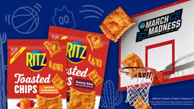 RITZ Toasted Chips is Heating Up March Madness® With Two New Flavors: Sweet Habanero and Honey BBQ