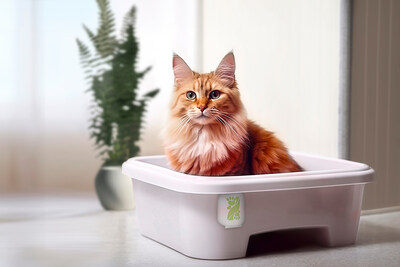 Harmony Pet offers calming dog and cat products including a litter box diffuser (PRNewsfoto/Tevra Brands)