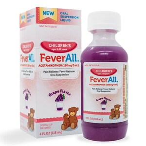 Taro Expands Branded Over-the-Counter Portfolio in U.S. with the Launch of FeverAll® Liquid Oral Acetaminophen for Children Ages 2-11