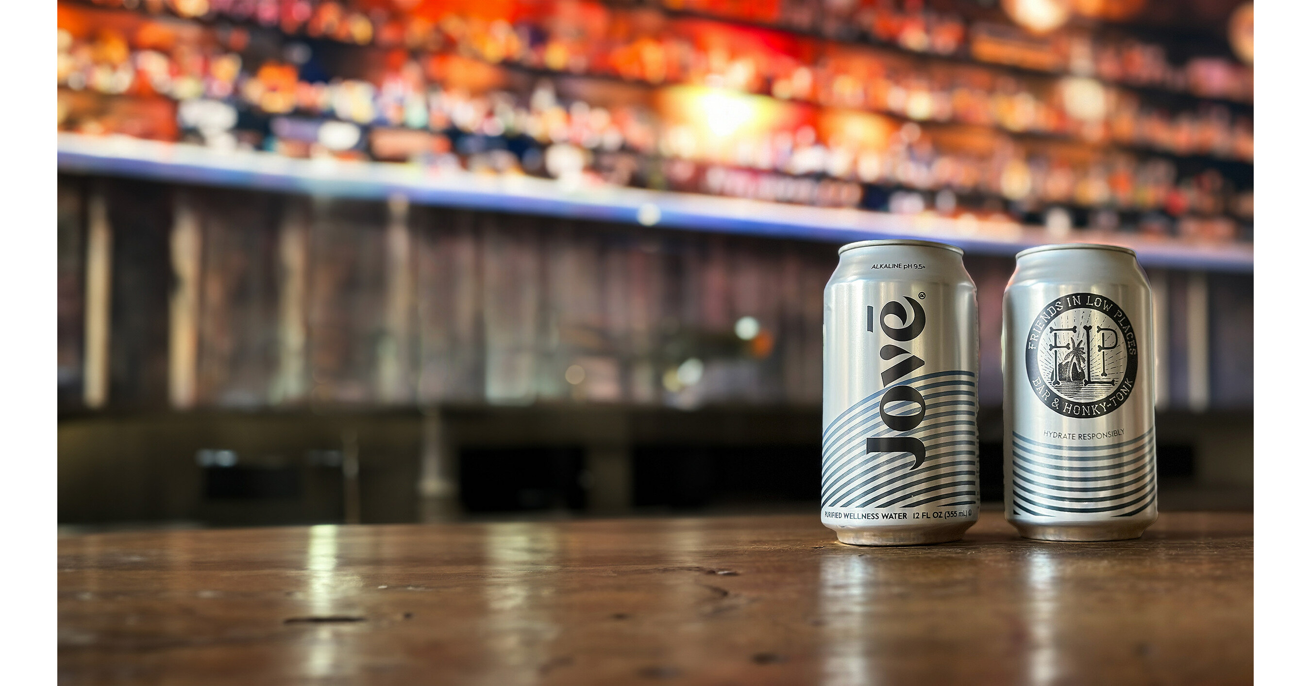 Jovē Water Announced as Official Water of Friends in Low Places Bar ...