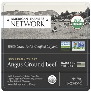 Grass-Fed Beef Industry Leader, American Farmers Network, Returns to Retail with a Completely New Branded Look