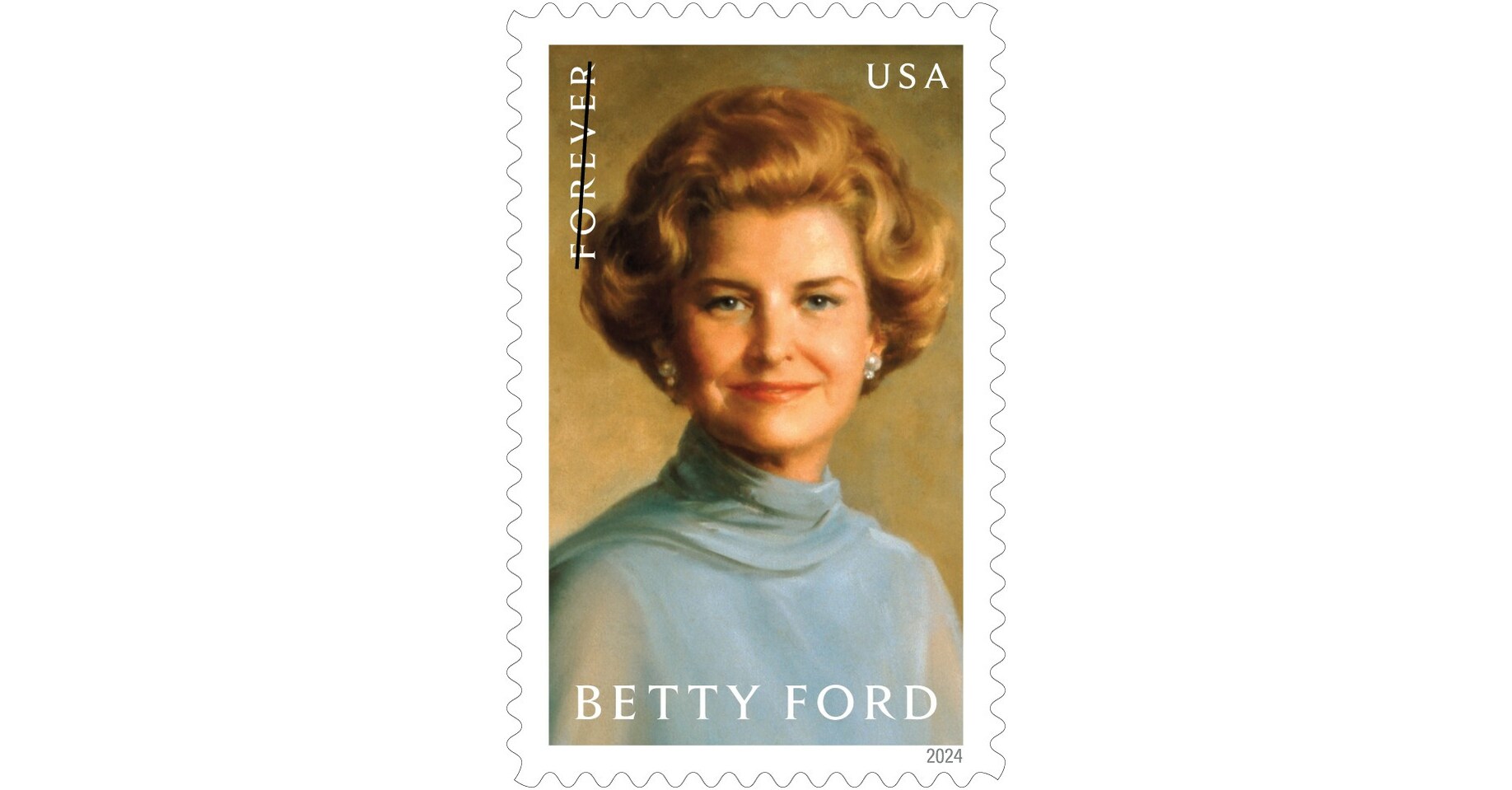 USPS Unveils Betty Ford Stamp