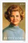 USPS Unveils Betty Ford Stamp
