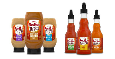 FRANK’S REDHOT® DEBUTS NEW DIP’N AND SQUEEZE SAUCES