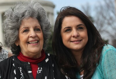Dr. Laleh Bakhtiar and her daughter Davar Ardalan, long-time journalist and now storytelling technologist and Founder at TulipAI.