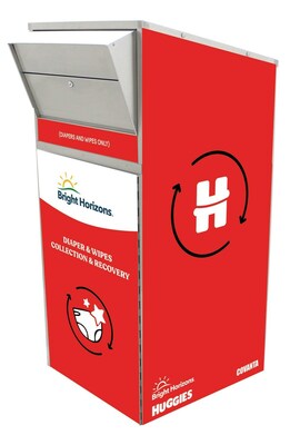 Huggies and Bright Horizons Collection Receptacle