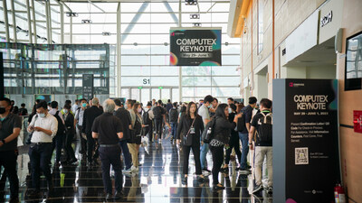 【COMPUTEX  Photo】COMPUTEX 2023 Keynotes are full with crowds