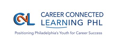 Career Connected Learning PHL logo. Positioning Philadelphia's Youth for Career Success.