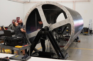 Rock West Composites Delivers to Purdue University the Barrel Timing Layer Tracker Support Tube for CERN's Large Hadron Collider