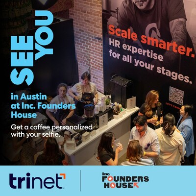 TriNet is heading to SXSW to address how AI is changing the landscape of HR in an in-depth conversation with TriNet SVP/CMO/CCO Michael Mendenhall and Healthee CEO & Co-Founder Guy Benjamin, moderated by journalist Abigail Bassett. TriNet will also be hosting a pitch competition for entrepreneurs and innovators, and will have even more surprises in store (including our famous selfie beverages)! Check out all we're bringing to Austin this weekend and how you can join us!