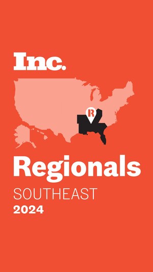 With a Two-Year Revenue Growth of 82%, Invisors Ranks No. 184 on Inc. Magazine's List of the Southeast Region's Fastest-Growing Private Companies
