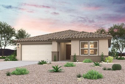 New Build Homes in Coolidge, AZ | Cross Creek Ranch by Century Complete | The Mesquite Exterior Rendering