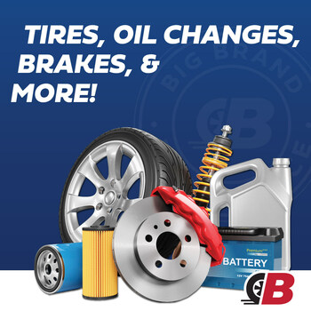 Tires, Oil Changes, Brakes and More