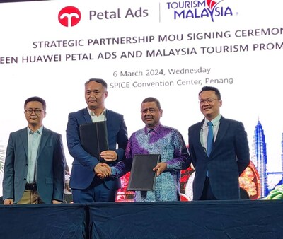 Huawei’s Petal Ads Signs MOU with Malaysia Tourism Board, Wins International Honor, and Jointly Promotes the National Tourism Brand Image of Malaysia