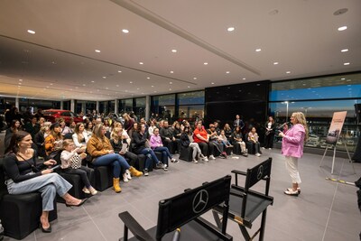 To celebrate International Women's Day, Mercedes-Benz Kelowna invited local women and girls to visit its state-of-the-art new facility and enjoy the premier screening of a new documentary about women in motorsports. The event encouraged girls to explore careers in automotive as part of Mercedes-Benz Canada's 