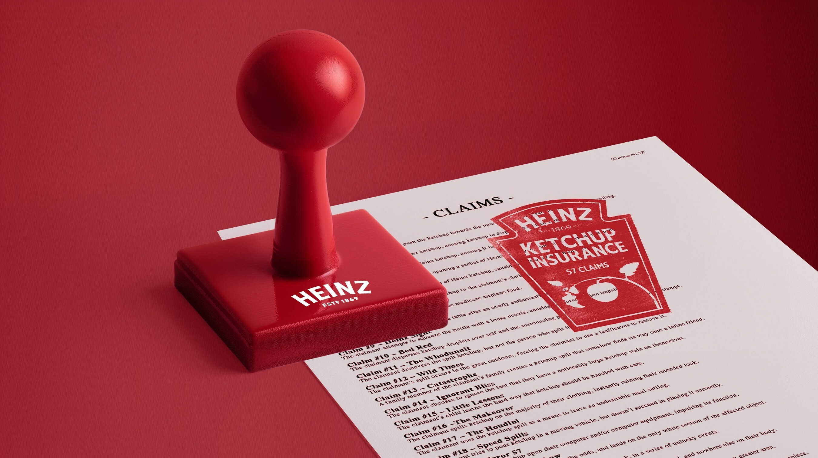 Heinz lance la toute première police d'assurance ketchup au monde