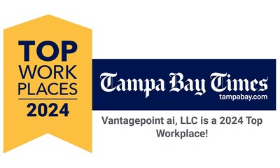 Vantagepoint A.I. Named “Top Workplace” for 7th Consecutive Year