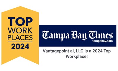Vantagepoint A.I. Named “Top Workplace”  for 7th Consecutive Year