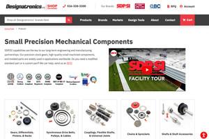 Easier and Faster Shopping at Newly Redesigned E-Store! Designatronics is pleased to announce the launch of its new online store, shop.sdp-si.com