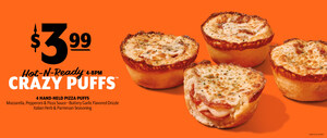 Little Caesars to Launch Crazy Puffs®: Pocket-Sized Pieces of Pizza Bliss!