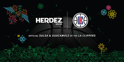 The HERDEZ brand, the No. 1 selling brand in Mexico and the leading authentic Mexican salsa in homes across the United States, proudly announces its official partnership with the NBA's LA Clippers for the 2023-24 and 2024-25 seasons.