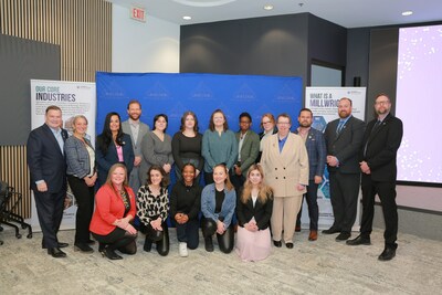 Millwright Regional Council - Canada and national non-profit, Build a Dream, celebrate the first graduating cohort of their groundbreaking joint initiative, the Introduction to Millwrighting: 5-Week Program for Women. (CNW Group/Millwright Regional Council)