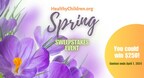 HealthyChildren.org Celebrates the Arrival of Spring by Hosting a 7-Day Sweepstakes Event