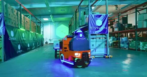 Cyngn AI-powered autonomous Motrec Tugger