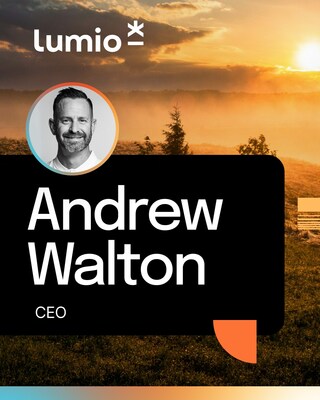 Lumio Welcomes Andrew Walton as New CEO