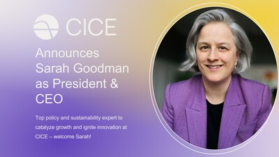 The B.C. Centre for Innovation and Clean Energy is pleased to welcome top policy and sustainability expert Sarah Goodman as President and CEO. (CNW Group/B.C. Centre for Innovation and Clean Energy)