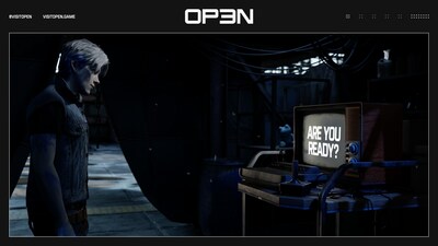 Image is a still from the OPEN teaser released today