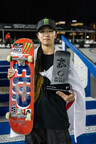 Monster Energy's Liz Akama Takes First Place in Women's Skateboard Street at World Skateboarding Tour Dubai Street 2024